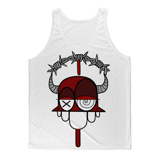 IN GRIM WE TRUST Classic Sublimation Adult Tank Top